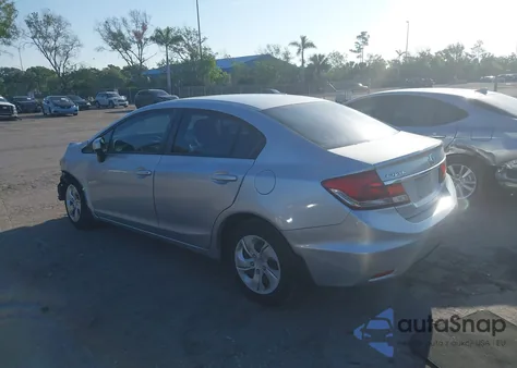 2015 Honda Civic Lx из США, поврежденный, VIN 19XFB2F51FE046388